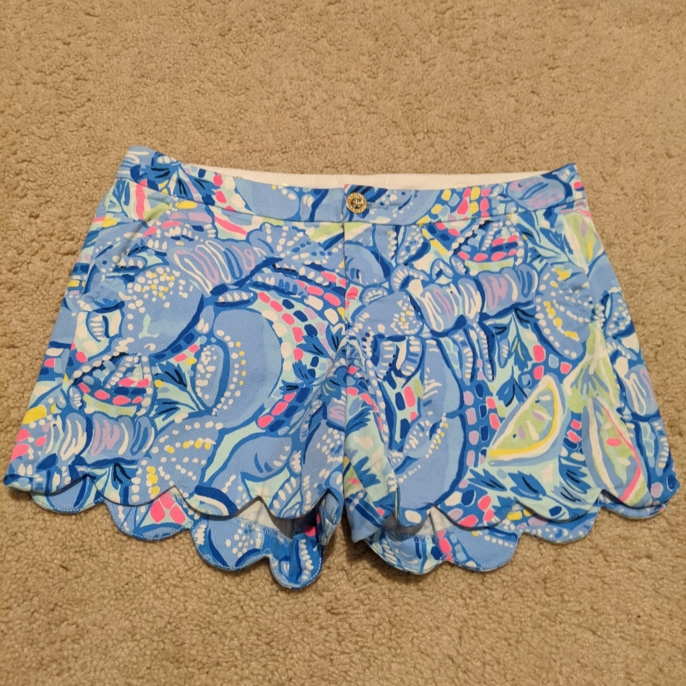 Lilly Pulitzer Buttercup Stretch Shorts